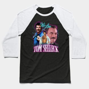 Fan Art Collage Tom Selleck Baseball T-Shirt